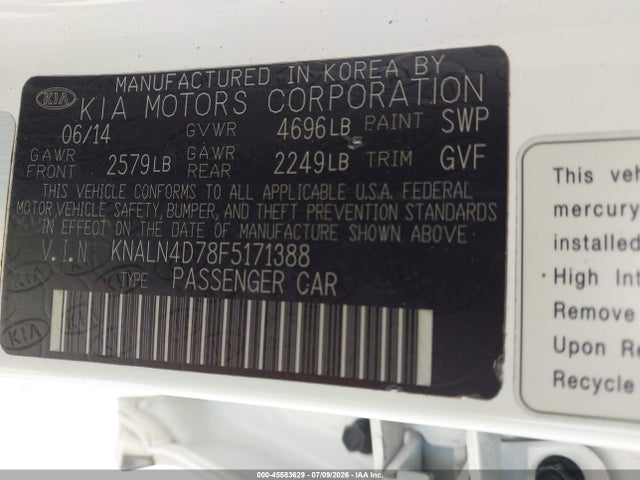 صورة 9 لـ 2015 KIA CADENZA PREMIUM