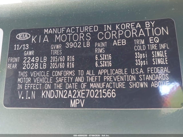 2014 KIA SOUL photo 9