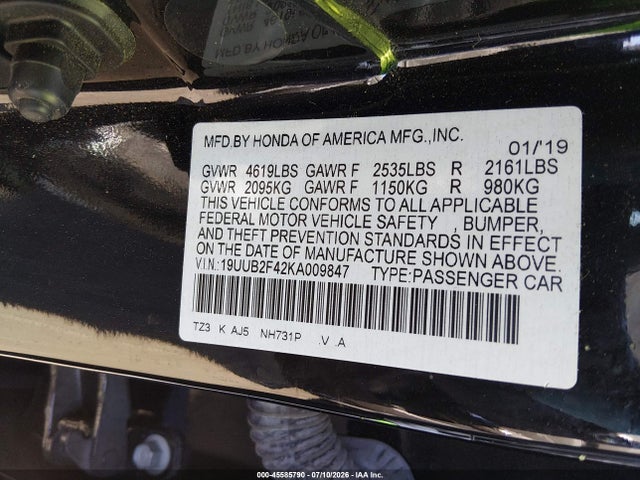 صورة 9 لـ 2019 Acura TLX TECH PKG