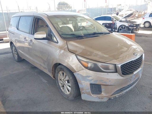 2016 KIA SEDONA LX
