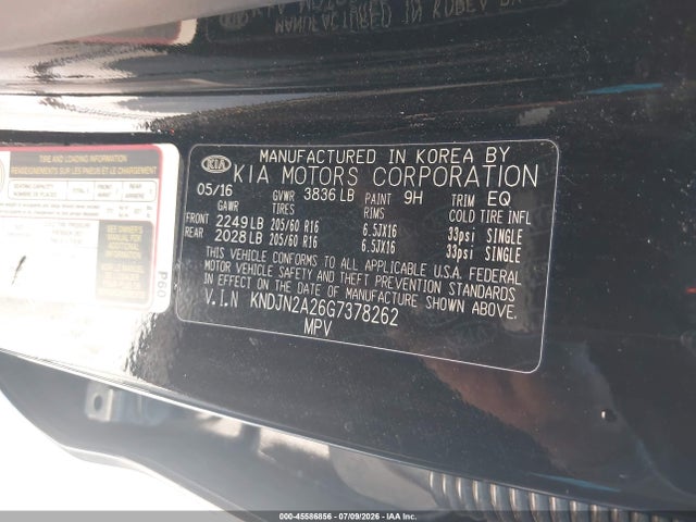 2016 KIA SOUL photo 9