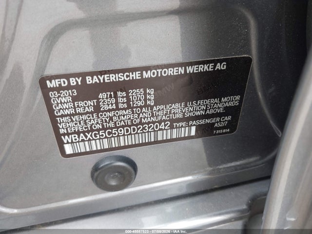2013 BMW 528I 照片 9