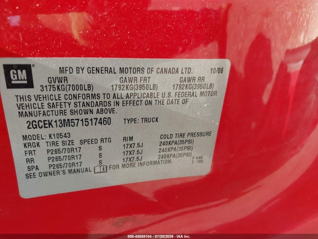 صورة 9 لـ 2007 Chevrolet SILVERADO 1500 LTZ