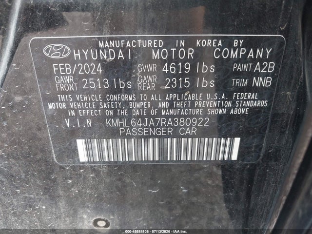 صورة 9 لـ 2024 Hyundai SONATA SEL