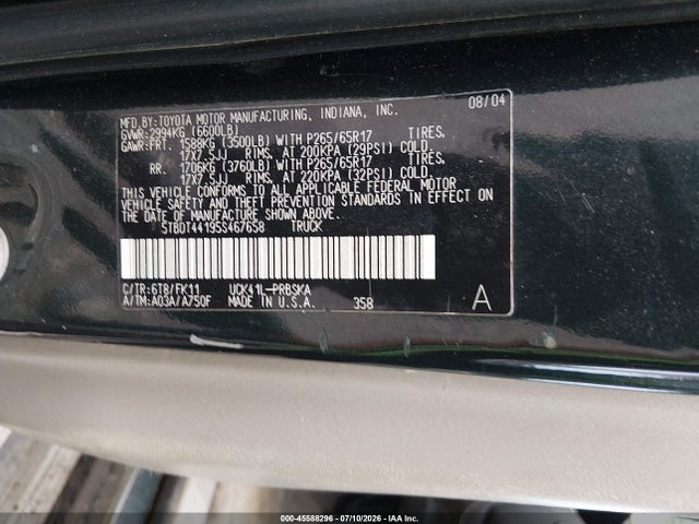 2005 Toyota TUNDRA SR5 V8 photo 9