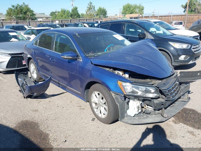 2016 VOLKSWAGEN PASSAT 1.8T S