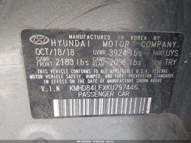2019 Hyundai ELANTRA SEL 照片 9