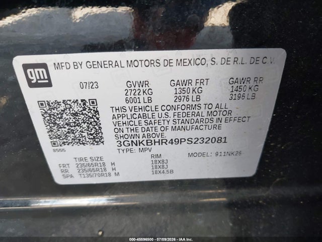 2023 CHEVROLET BLAZER AWD 2LT 9