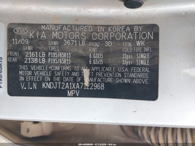 2010 KIA SOUL photo 9