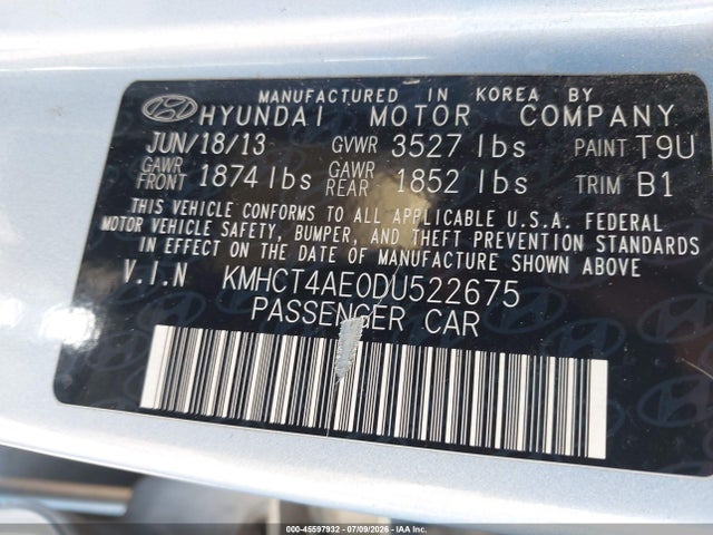 2013 Hyundai ACCENT GLS 照片 9