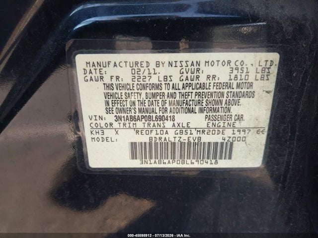 صورة 9 لـ 2011 Nissan SENTRA 2.0SR