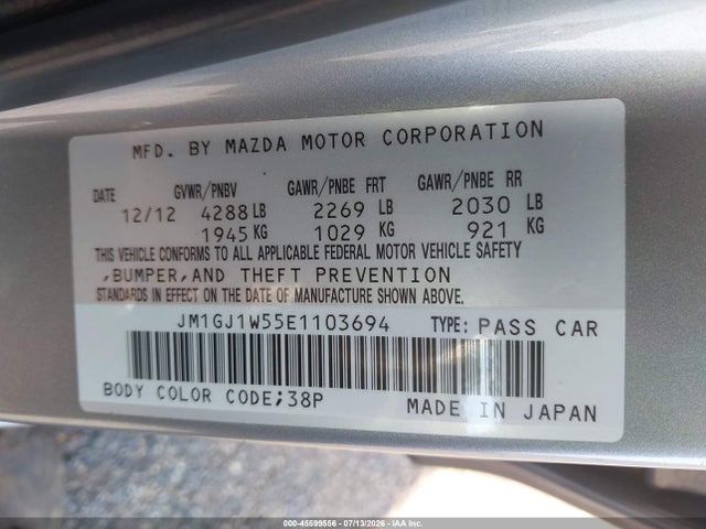 2014 Mazda MAZDA6 I GRAND TOURING 照片 9