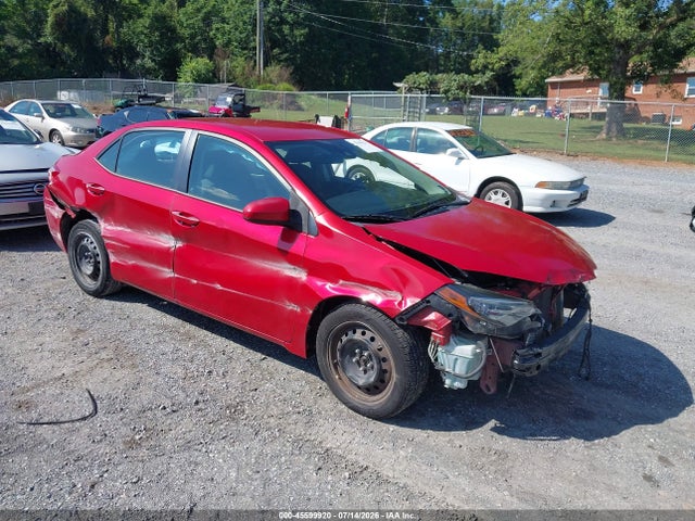 2018 TOYOTA COROLLA LE