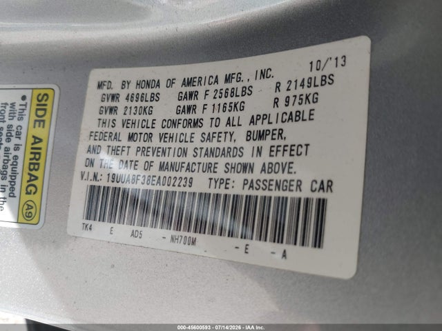 2014 Acura TL 3.5 SPECIAL EDITION photo 9