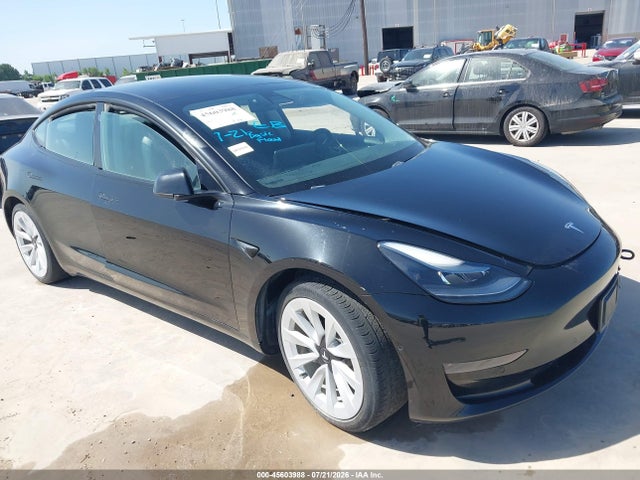 2021 TESLA MODEL 3 STANDARD RANGE PLUS REAR-WHEEL DRIVE