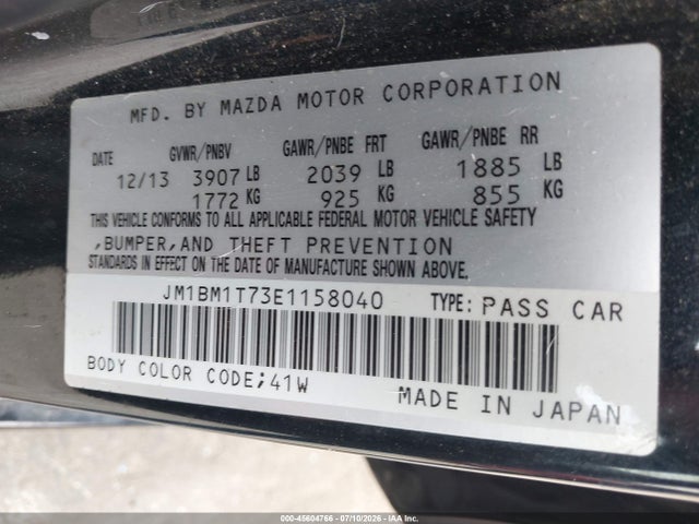 2014 Mazda MAZDA3 I SV 照片 9