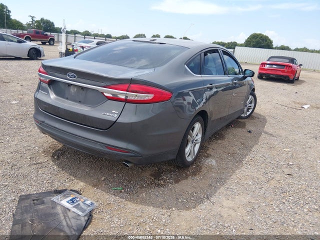 2018 FORD FUSION HYBRID SE — фото 4