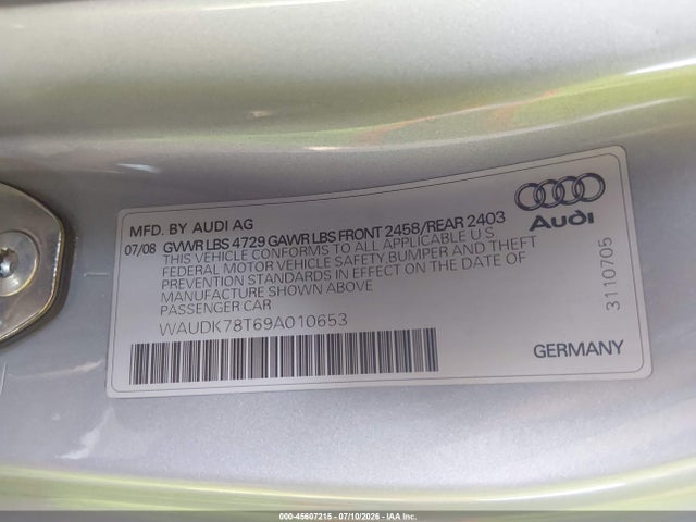 صورة مصغرة 9 لـ 2009 AUDI A5 3.2L