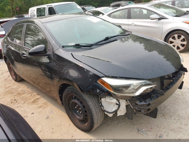 2016 TOYOTA COROLLA LE