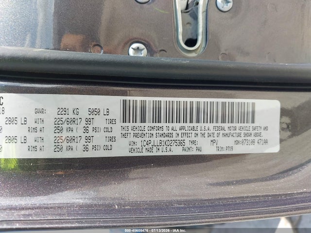 2019 JEEP CHEROKEE LATITUDE PLUS FWD 9