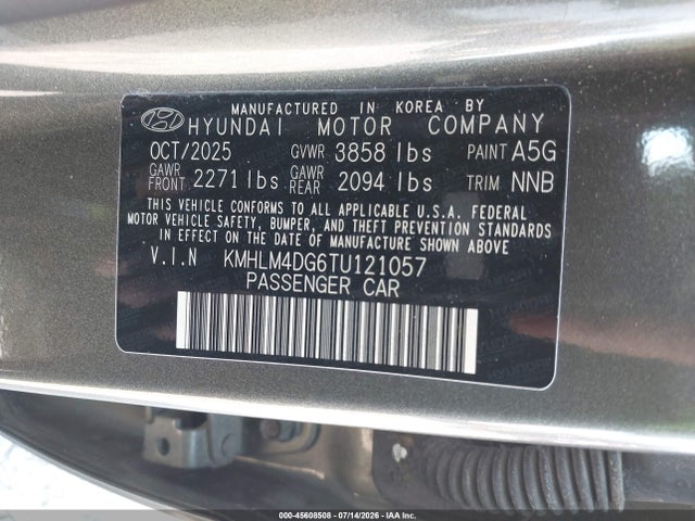 2026 Hyundai ELANTRA SEL SPORT 照片 9