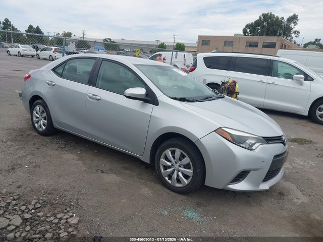 2016 TOYOTA COROLLA LE