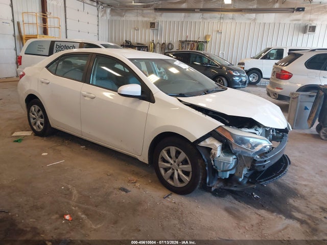 2016 TOYOTA COROLLA LE