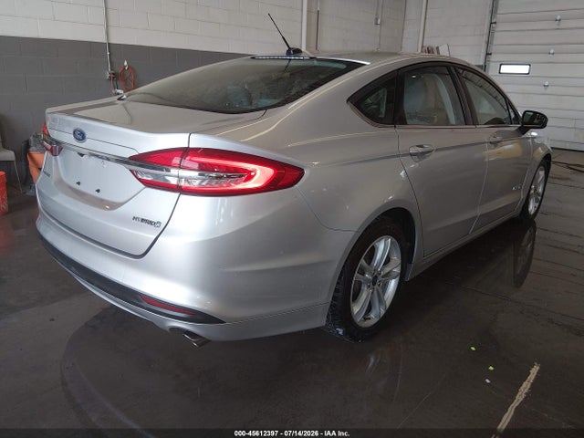 2018 FORD FUSION HYBRID S — фото 4