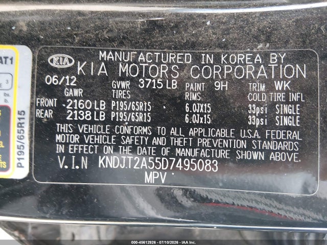 2013 KIA SOUL photo 9