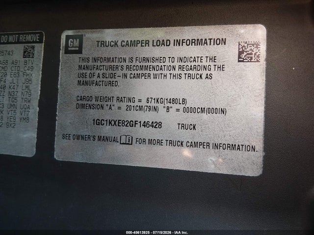 2016 Chevrolet SILVERADO 2500HD HIGH COUNTRY 照片 9