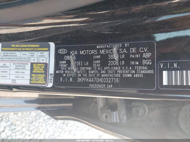 2017 KIA FORTE LX — фото 9