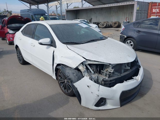 2016 TOYOTA COROLLA L/LE/LE PLUS/LE PREMIUM/S/S PLUS/S PREMIUM/S W/SPECIAL EDITION PKG