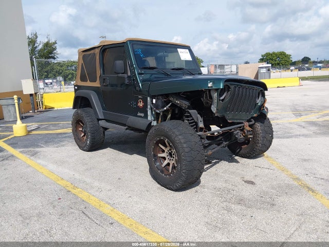 2000 JEEP WRANGLER SAHARA
