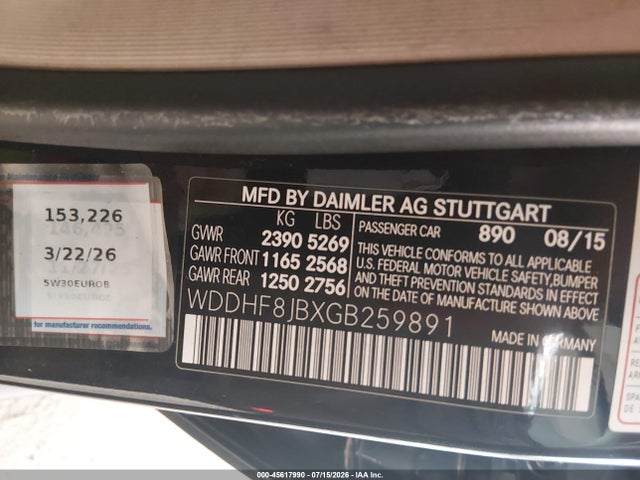 2016 Mercedes-BENZ E 350 4MATIC — фото 9