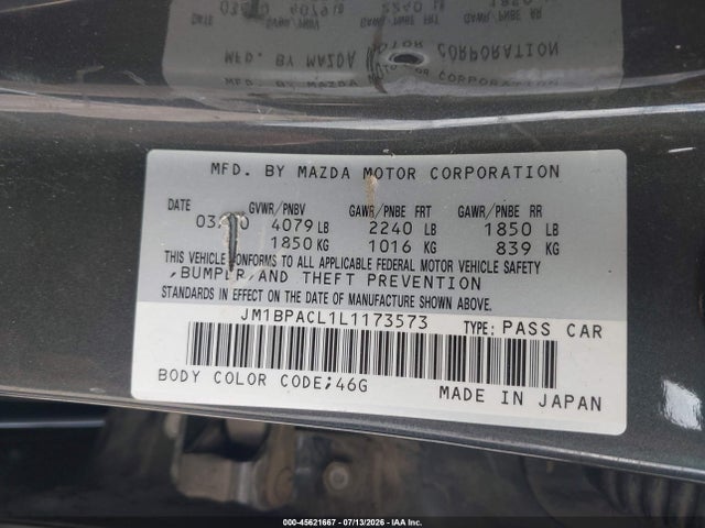 صورة 9 لـ 2020 Mazda MAZDA3 SELECT PACKAGE