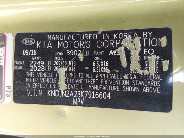 2019 KIA SOUL 照片 9