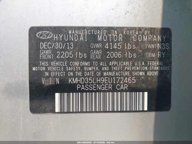 2014 Hyundai ELANTRA GT 照片 9