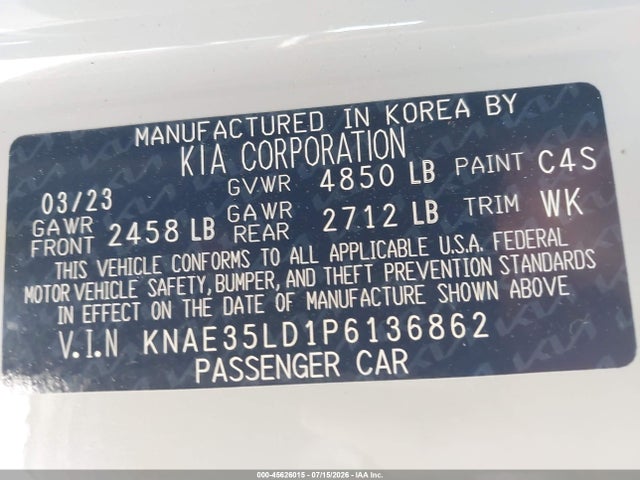 2023 KIA STINGER GT-LINE 照片 9