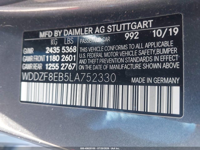 2020 Mercedes-BENZ E 350 4MATIC — фото 9