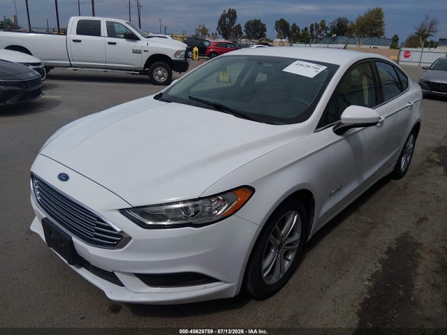 2018 FORD FUSION HYBRID S 2