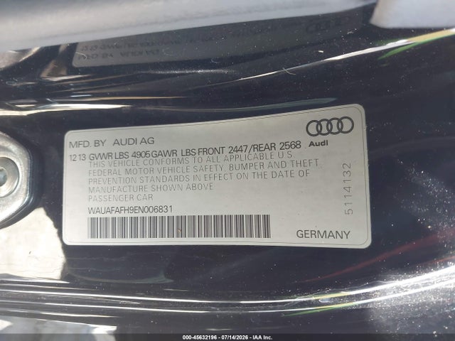 صورة 9 لـ 2014 AUDI A5 2.0T PREMIUM