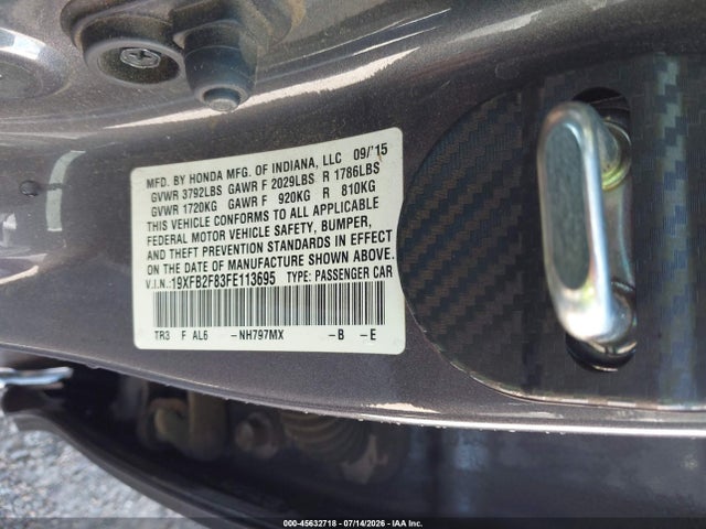 2015 Honda CIVIC EX 照片 9