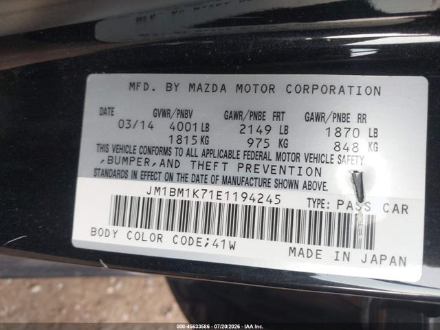 صورة 9 لـ 2014 Mazda MAZDA3 I SPORT