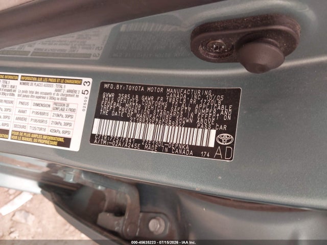 2006 Toyota COROLLA LE 照片 9