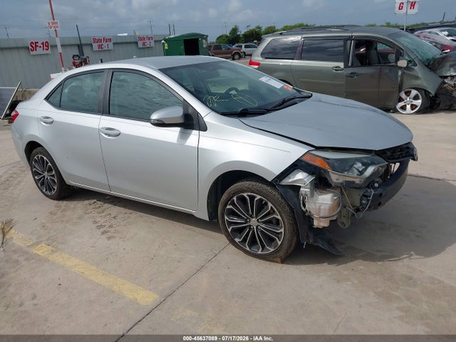 2016 TOYOTA COROLLA S PLUS