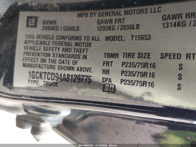2010 Chevrolet COLORADO 1LT photo 9