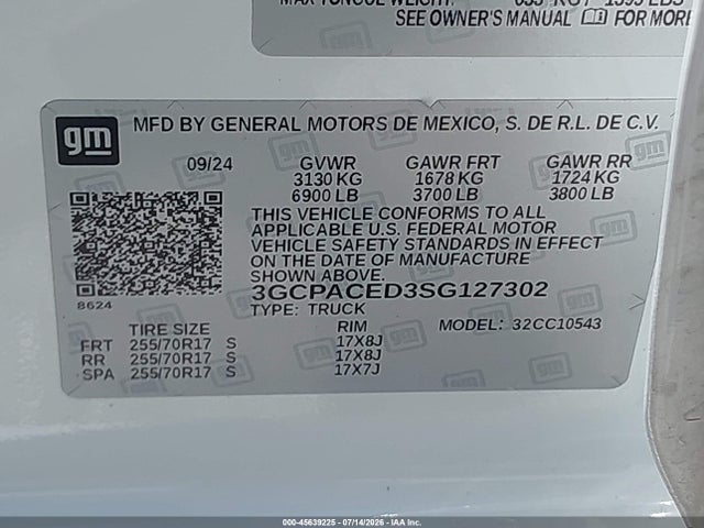 صورة 9 لـ 2025 Chevrolet SILVERADO 1500