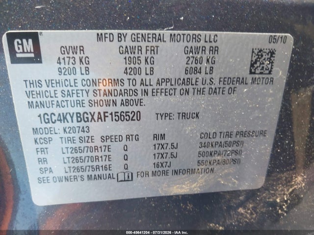 2010 Chevrolet SILVERADO 2500HD LTZ 照片 9
