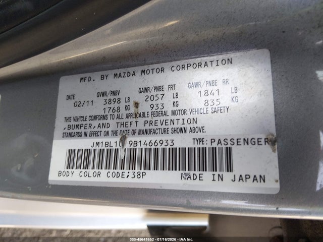 2011 Mazda MAZDA3 I SPORT 照片 9