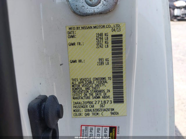 صورة 9 لـ 2013 Nissan ALTIMA 2.5 S